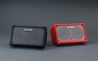 Boss CUBE-ST2-R Cube Street II Red mobiele stereo versterker voor muziekinstrumenten en zang Boss CUBE-ST2-R Cube Street II Red mobiele stereo versterker voor muziekinstrumenten en zang