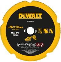 DeWalt Accessoires DT20590-QZ Diamantblad | Multimateriaal | 76 x 20 mm - DT20590-QZ - thumbnail