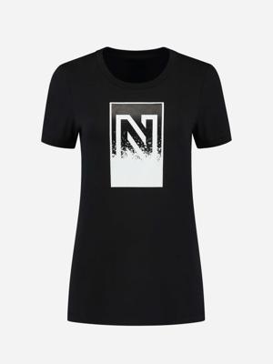 NIKKIE NIKKIE Logo T-shirt Splatter N Logo T-shirt N6-704