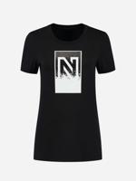 NIKKIE NIKKIE Logo T-shirt Splatter N Logo T-shirt N6-704 - thumbnail