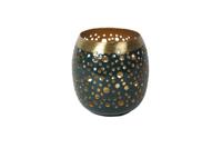 Decostar Countryfield Theelichth rond Anjana S blauwgronden - thumbnail