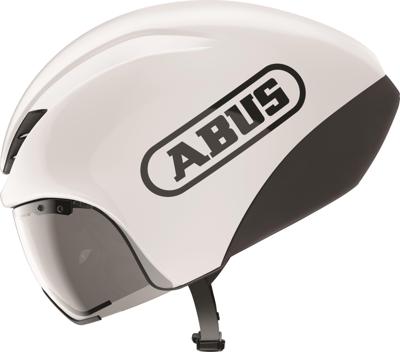 Abus helm gamechanger tt 1.1 shiny white l 57-61cm