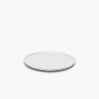 SERAX - Base - Ontbijtbord laag 24cm L mat wit - thumbnail
