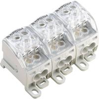 Weidmüller 1562160000 Verdeelblok Schroeven Grijs, Transparant 1 stuk(s) - thumbnail