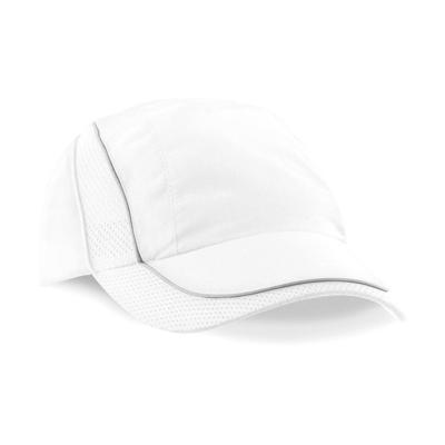 Beechfield CB182 Coolmax® Flow Mesh Cap - White - One Size