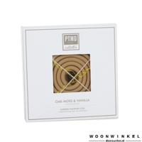 PTMD Incense coil Oak Moss & Vanilla 4 pcs holderL - thumbnail