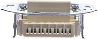 Busch-Jaeger 2CKA000230A0381 UAE-, IAE-, ISDN-contactdoos Inzetstuk Wit 1 stuk(s) - thumbnail