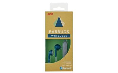 JVC, Draadloze oordopjes in retrokleuren voor fashionista's, HA-F19BT-AHE (blauw)