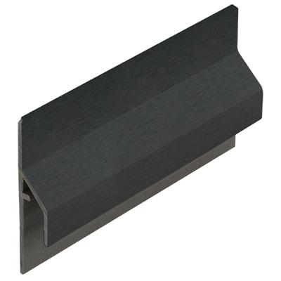 Trim/kraal aansluitprofiel Monumentengroen (dakrand) - Keralit (2843)