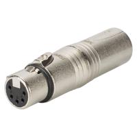 Neutrik NA3M5F XLR-adapter XLR-stekker - XLR-bus Inhoud: 1 stuk(s) - thumbnail