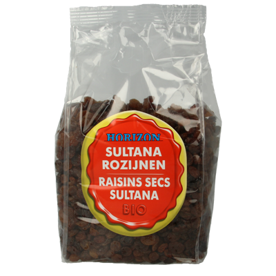 Horizon Rozijnen sultana bio 1 Kilogram Horizon Rozijnen sultana bio 1 Kilogram