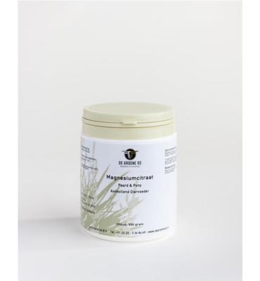 De groene os Magnesiumcitraat paard & pony 500gr