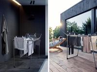 Leifheit droogrek pegasus 180 solid zwart - thumbnail