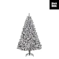 black box kunstkerstboom Charlton h185 x d115cm frosted - thumbnail