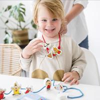 Bambolino Toys houten rijgkralen - thumbnail