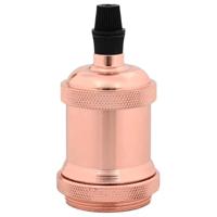 Lamphouders 2 st rosgoud E27 - thumbnail