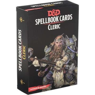D&D 5.0 Spellbook Cards - Cleric