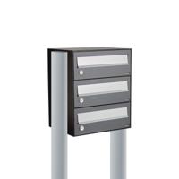 Allux Hive Set 1-Breed, 3-Hoog Op Statief Antraciet - 40030065_1x3s - thumbnail