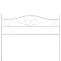 Kledingrek staal wit - thumbnail