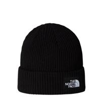 The North Face Salty Lined Beanie Muts Heren TNF Black One Size - thumbnail