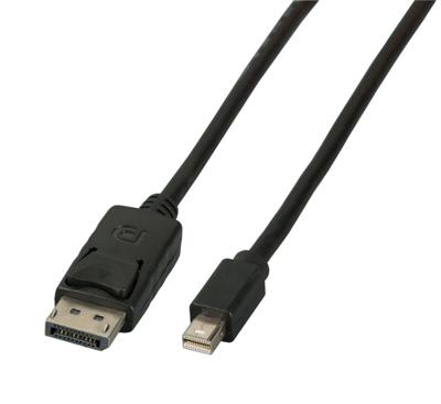EFB Elektronik K5565SW.2 DisplayPort kabel 2 m Mini DisplayPort Zwart