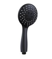 Handdouche Best Design Liebe 3 Standen Mat Zwart - thumbnail