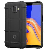 volledige schokbestendige TPU Case voor Samsung Galaxy J6+(Black) - thumbnail