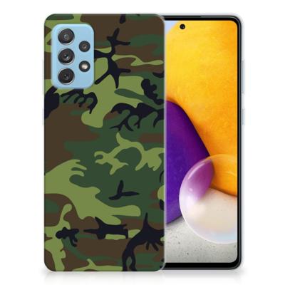 Samsung Galaxy A72 | TPU bumper | Army Dark