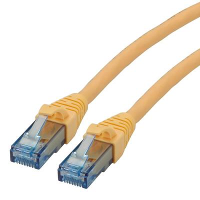 ROLINE Patchkabel Cat.6A UTP, Component Level, LSOH, geel, 1,5 m ROLINE Patchkabel Cat.6A UTP, Component Level, LSOH, geel, 1,5 m