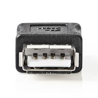 USB 2.0-Adapter | A Female - A Female | Zwart [CCGP60900BK] - thumbnail