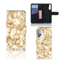 Honor 20 Bookcase Marmer Goud - thumbnail