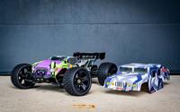 Absima 1:8 Truck TORCH/GUARDIAN 2in1 4S RTR Neon, Wit Brushless 1:8 4WD 2,4 GHz - thumbnail