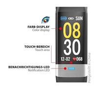 Swisstone 620 ECG Smart-Wearable (met bluetooth-functie, hartslagmeting en ECG-bewaking) zwart, 450314 - thumbnail