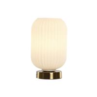 Bureaulamp Home ESPRIT Wit Gouden 50 W 220 V - thumbnail