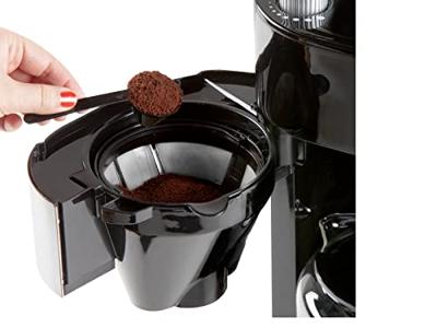 DOMO Grind & Brew DO721K Koffievolautomaat Zwart, RVS - thumbnail