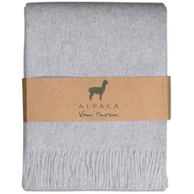 Alpaca Plaid - Lichtgrijs - 200x150cm - Nieuw! Alpaca Plaid - Lichtgrijs - 200x150cm - Nieuw!