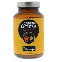 Hanoju L-Carnitine & L-Tartraat 150 Vegetarische capsules - thumbnail