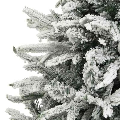 VidaXL Artificial pre-lit kerstboom met ballenset groen 180 cm