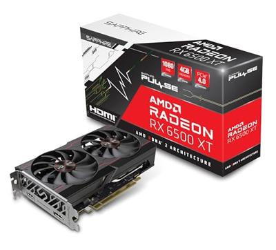 Sapphire AMD Radeon Graphics RX 6500 XT Videokaart 8 GB GDDR6-RAM PCIe