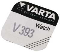 Varta v393 knoopcel batterij zilver - thumbnail