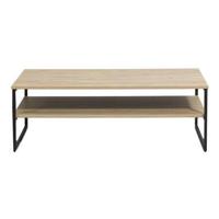 Salontafel Lucca met plateau - naturelkleur - 40x118x67 cm - Leen Bakker - thumbnail