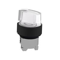 Schneider Electric ZB4BK12137 ZB4BK12137 (Ø) 22 mm Zwart, Wit 1 stuk(s) - thumbnail