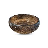 Waskom Luca Sanitair Vetro Rond 38,5x38,5x16 Transparant Glas Zonder Wastafelhouder Chestnut - thumbnail