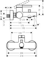Hansgrohe Zesis S Badmengkraan Chroom - thumbnail