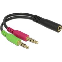 DeLOCK Headset Adapter splitterkabel - thumbnail