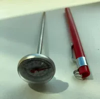 Own grill kern thermometer Quick red - thumbnail