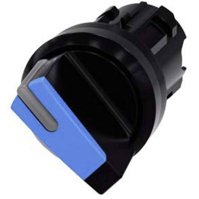 Siemens 3SU10022BC500AA0 3SU1002-2BC50-0AA0 Knevelschakelaar Knevel Blauw 1 x 45 ° 1 stuk(s)