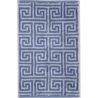 Cawö Cawo Noblesse Elegance Allover print Gastendoekje 30/50 nachtblauw - thumbnail