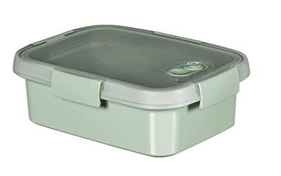 Curver smart to go eco lunchbox rechthoekig 1 liter + bestekset