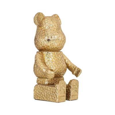 Richmond Decoratie 'Beer' 21cm, kleur goud